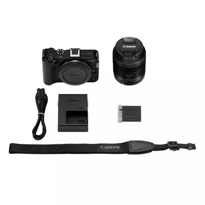 Canon EOS R50 V + RF-S 14–30 mm f/4–6.3 IS STM PZ
